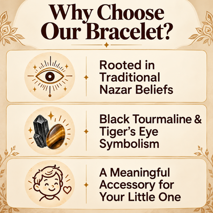 Evil Nazar Protection Bracelet (Protect your kids from Nazar)