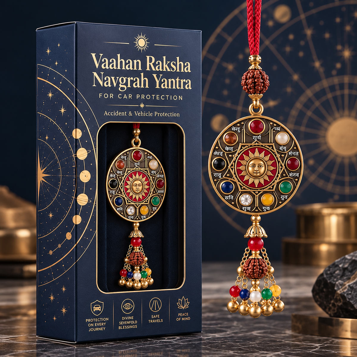 Vahan Raksha Navgrah Yantra