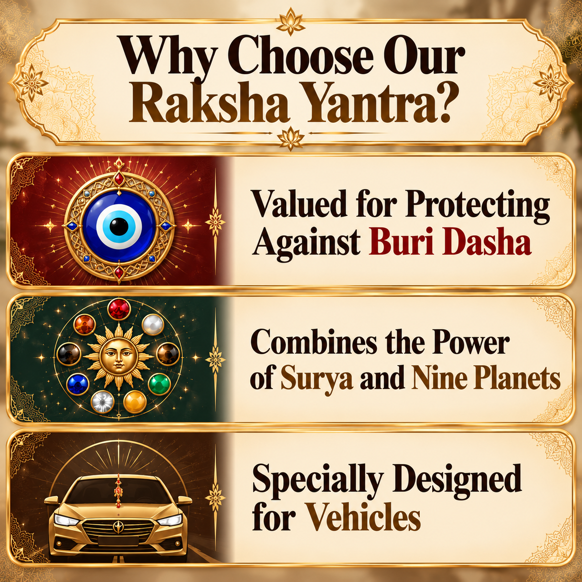 Vahan Raksha Navgrah Yantra