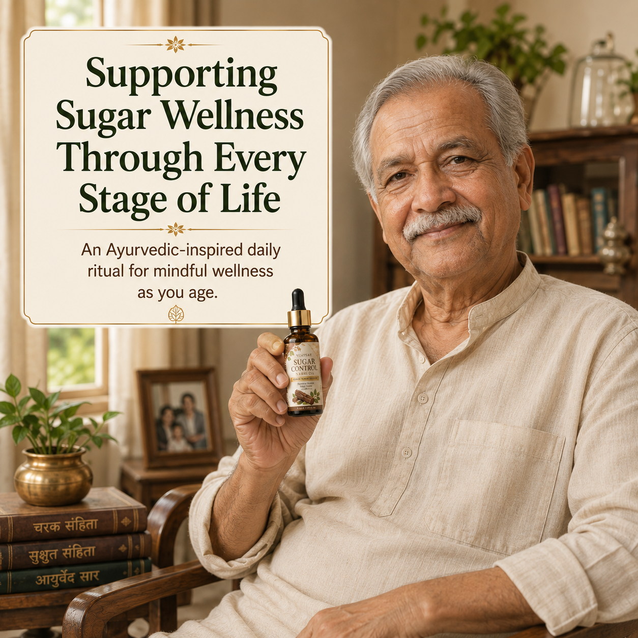 Vijaysar Sugar Nabhi Oil - Natural Blood Sugar Management